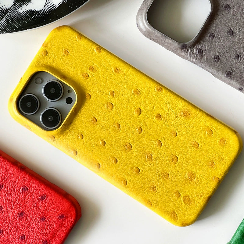 Cheese yellow retro noble ostrich